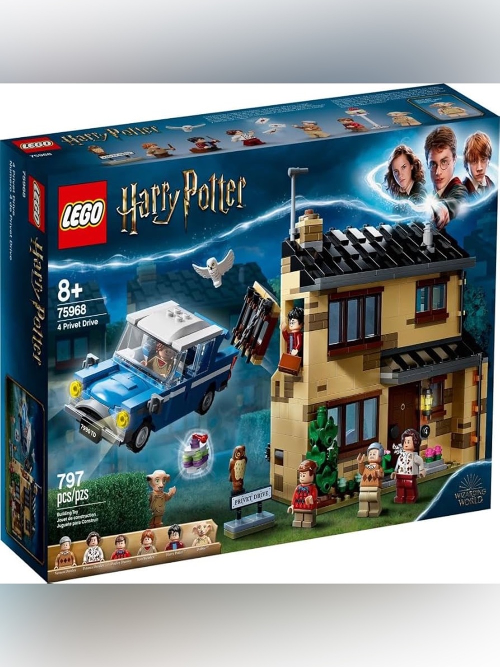 LEGO Harry Potter 4 Privet Drive 75968 797 Pieces Complete Set with Box